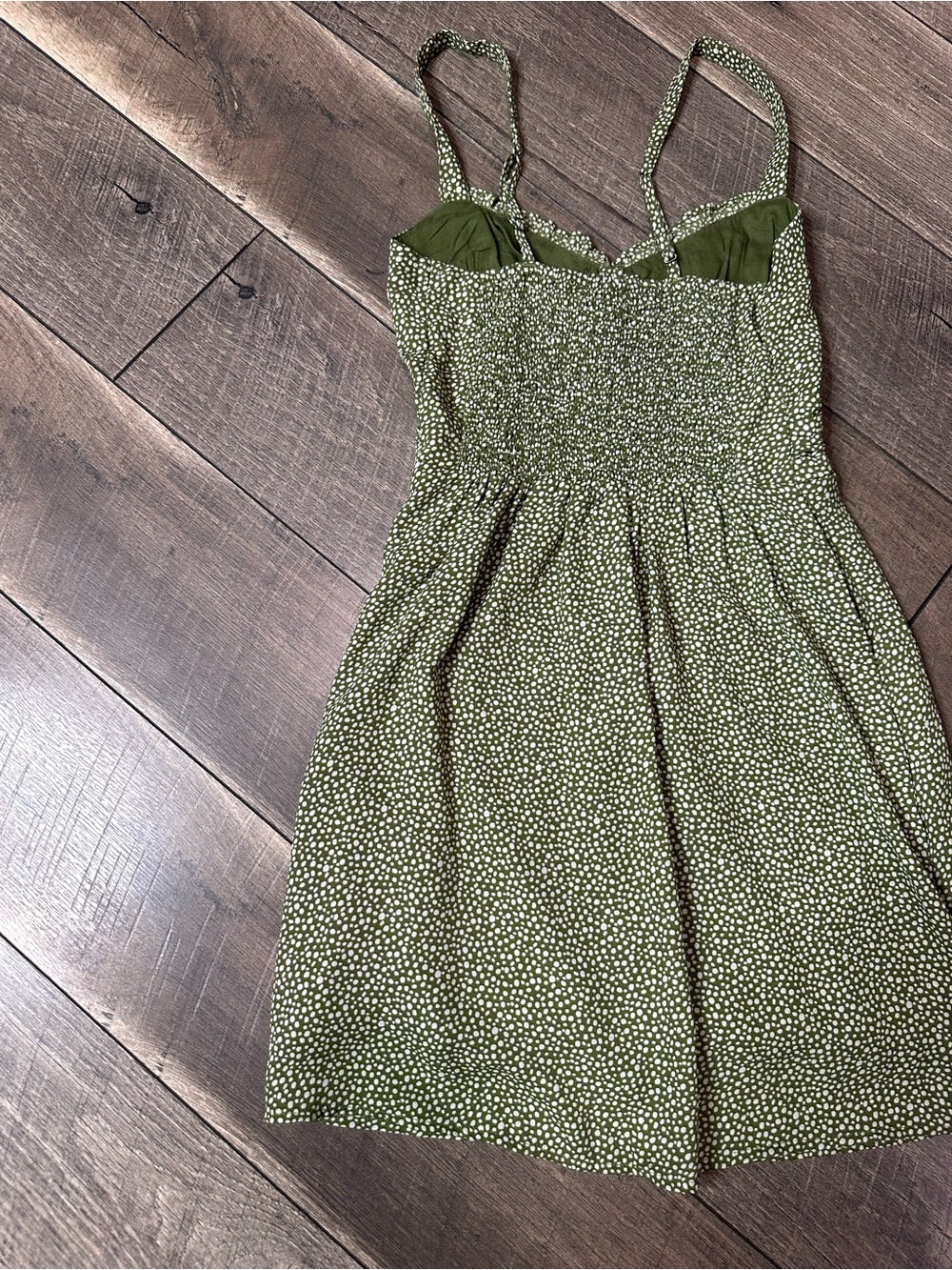 Abercrombie Smocked Back Mini Dress