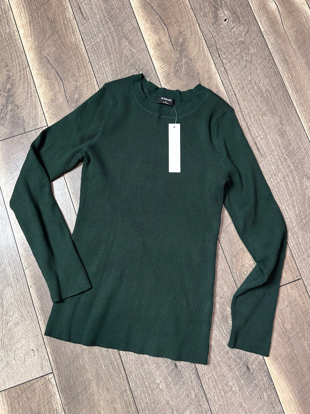 The Workshop Emerald Soft & Stretchy Sweater