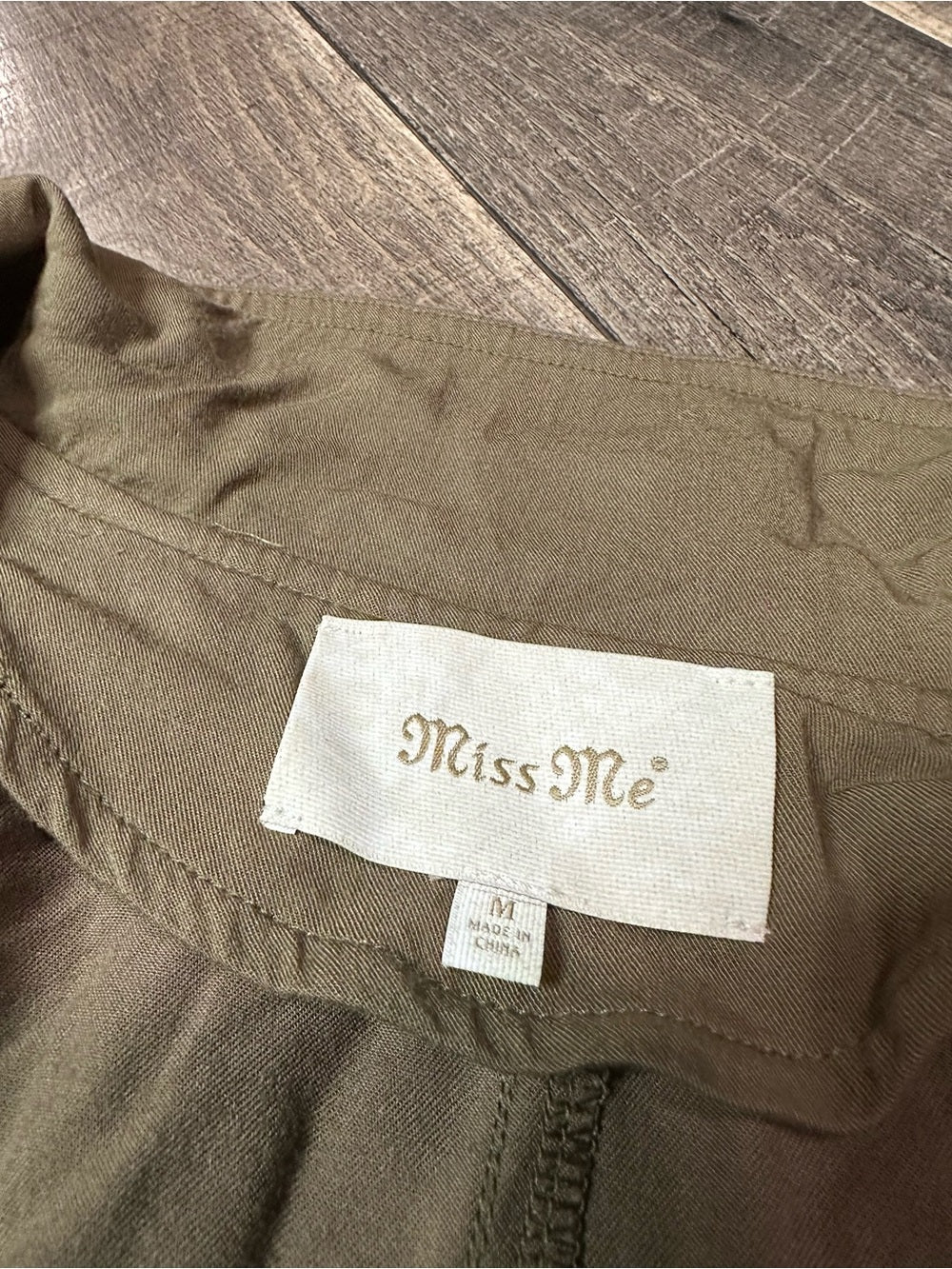 Miss Me 3/4 Utility Jacket