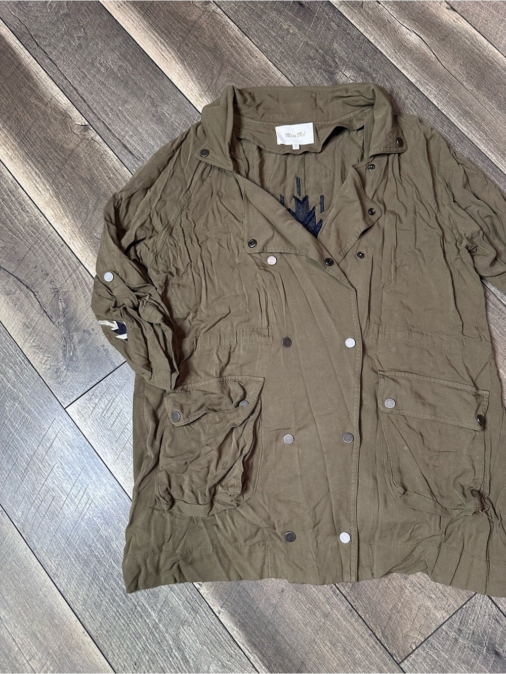 Miss Me 3/4 Utility Jacket