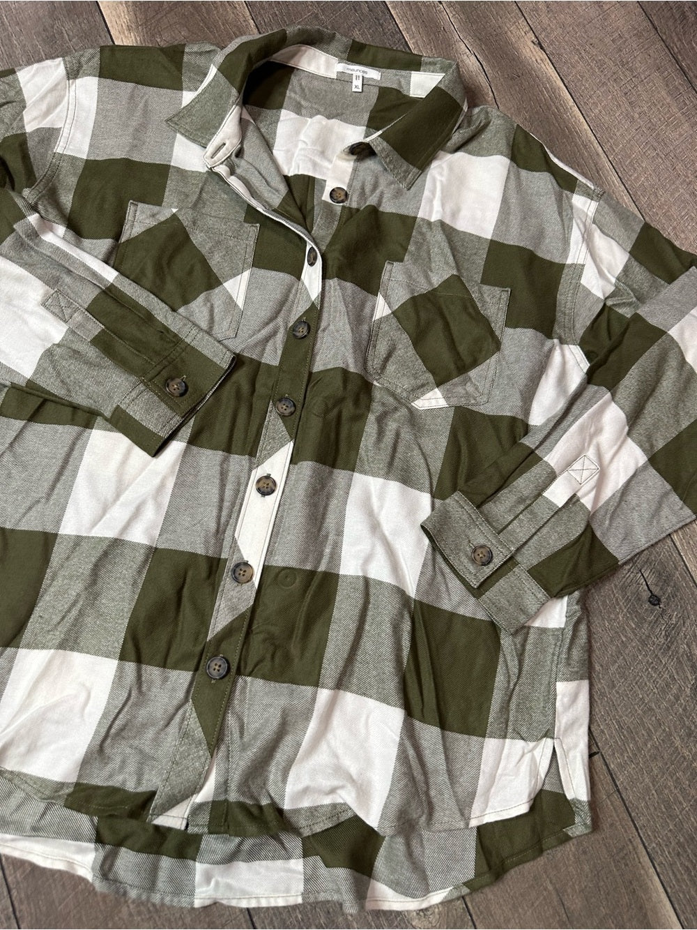 Maurice’s Plaid Button Down Shirt