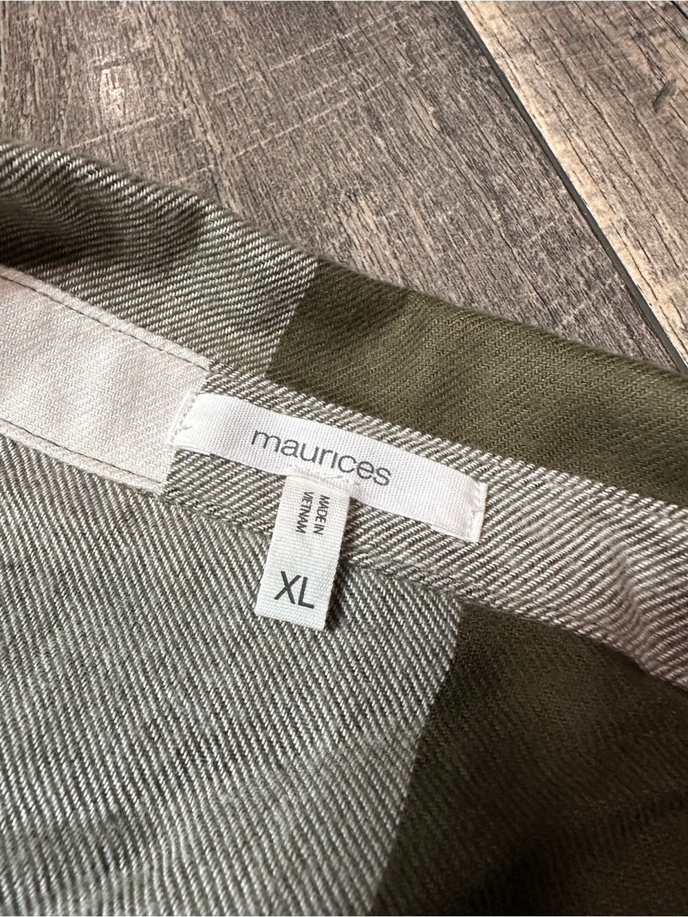 Maurice’s Plaid Button Down Shirt