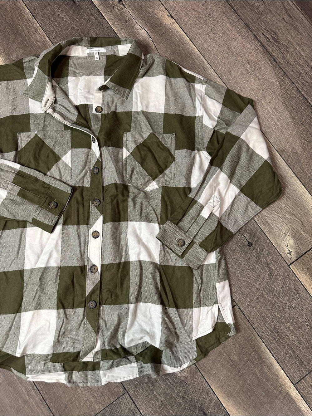 Maurice’s Plaid Button Down Shirt