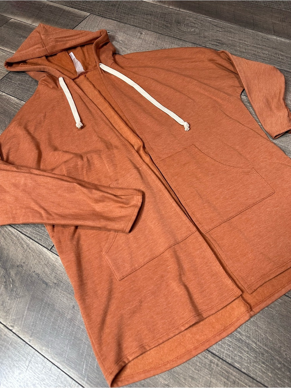 Honey Me Hooded Buttery Soft Open Cardigan
