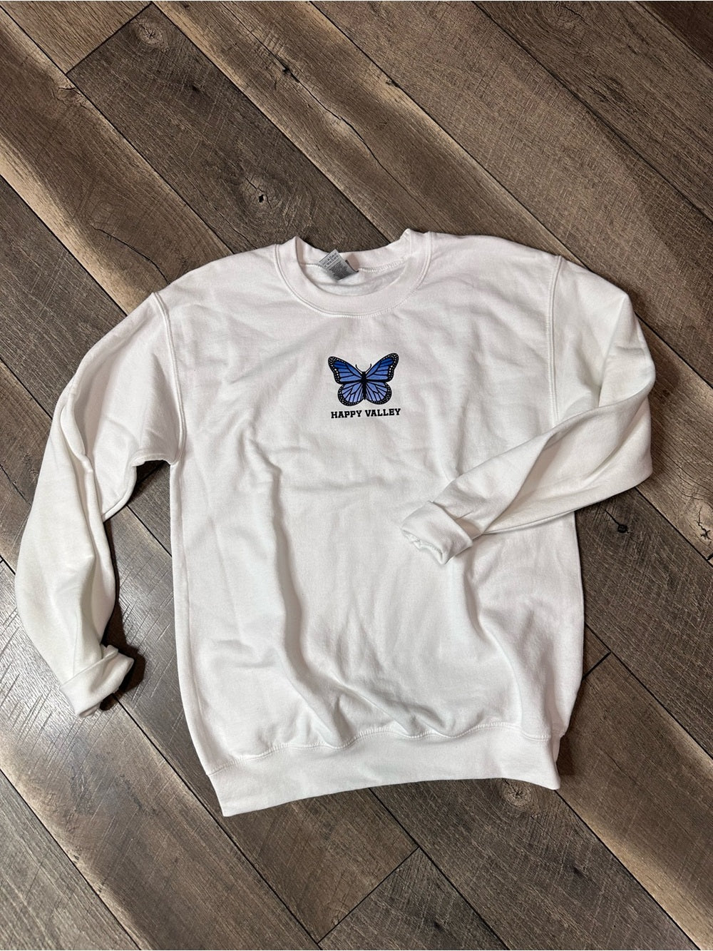 Gildan “Happy Valley” Butterfly Crewneck