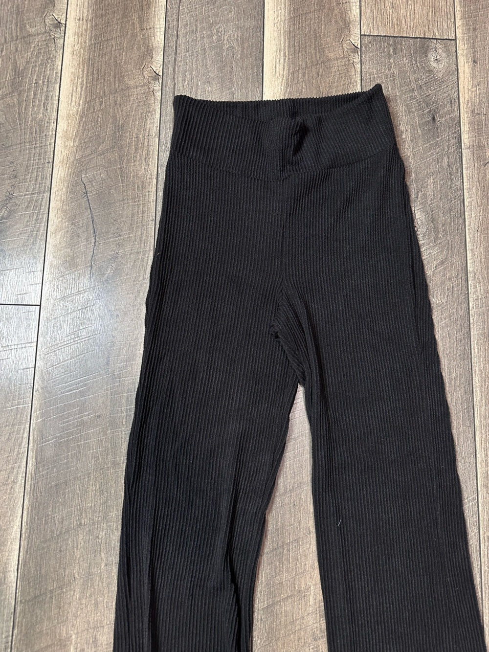 White Birch Black Yoga Pants