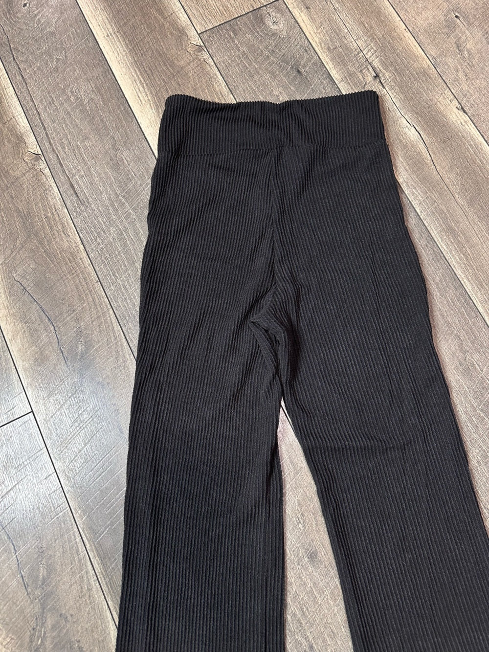 White Birch Black Yoga Pants