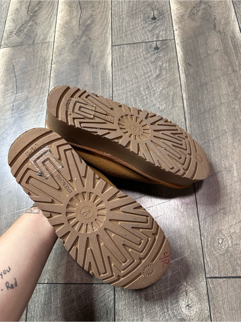 French Connection Platform Slide On Shoes