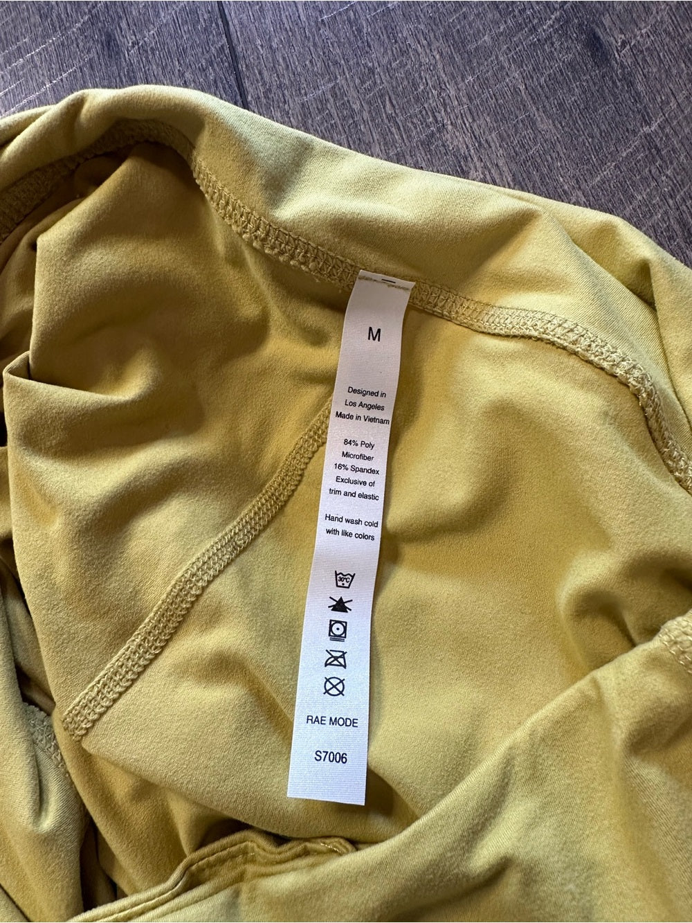 Boutique Mustard Buttery Soft Skort