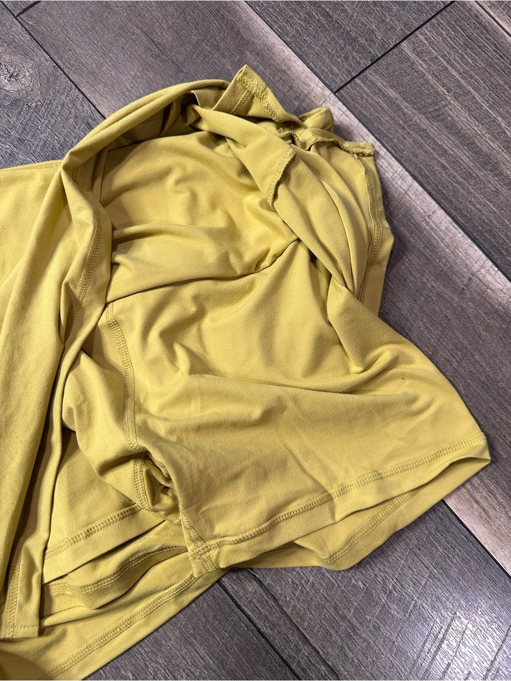 Boutique Mustard Buttery Soft Skort