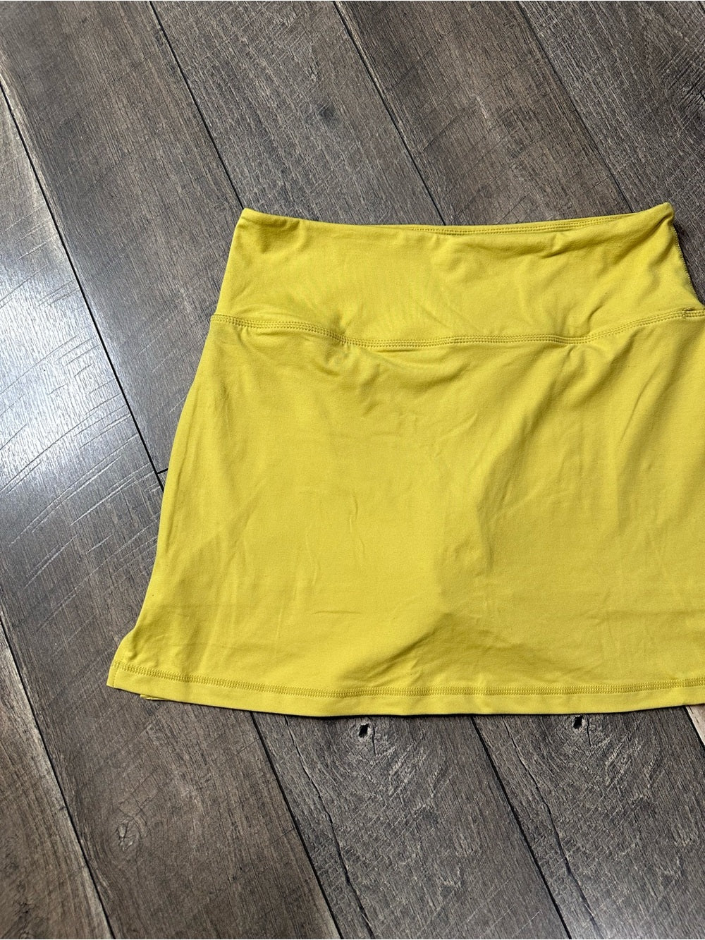 Boutique Mustard Buttery Soft Skort