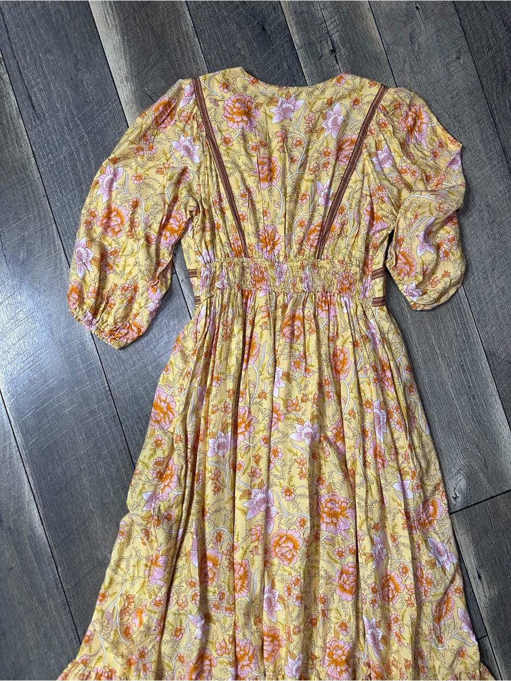 In Loom Boho Floral Maxi Dress