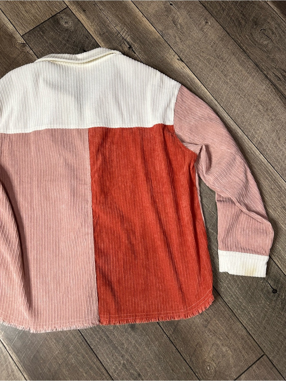 Hailey & Co Color Block Button Down