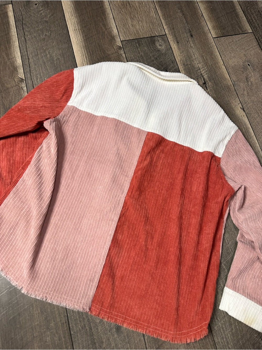 Hailey & Co Color Block Button Down