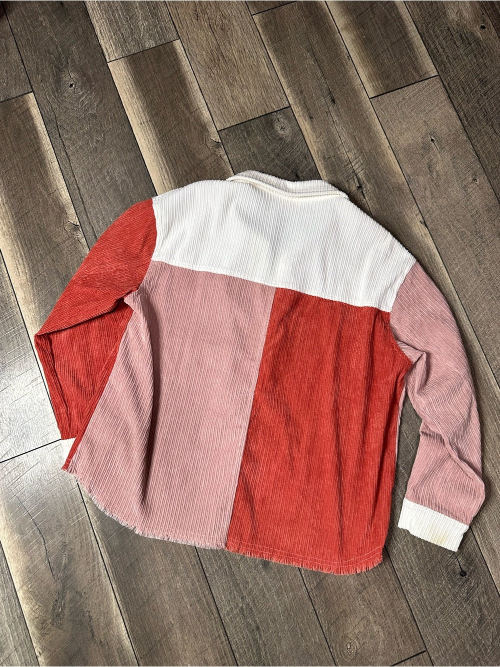 Hailey & Co Color Block Button Down