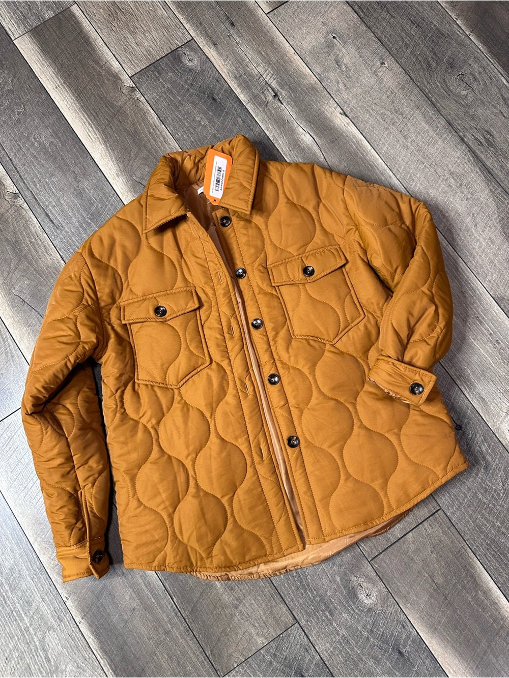 Staccato Quilted Button Down Shacket