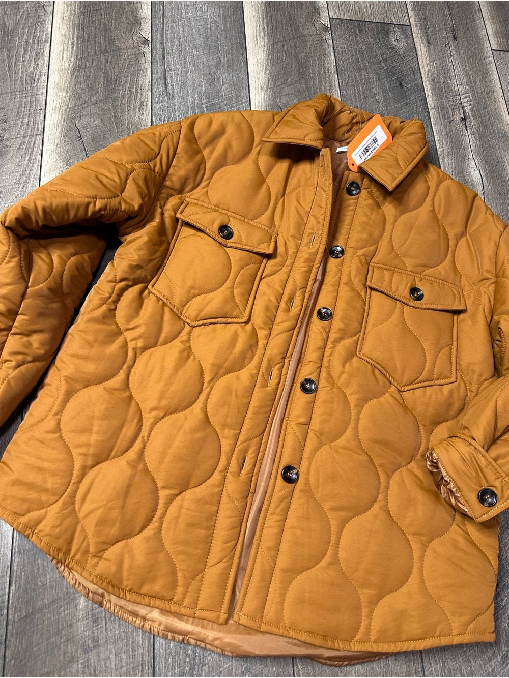 Staccato Quilted Button Down Shacket