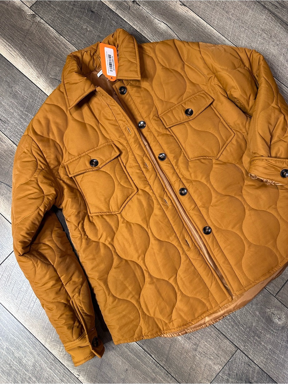 Staccato Quilted Button Down Shacket