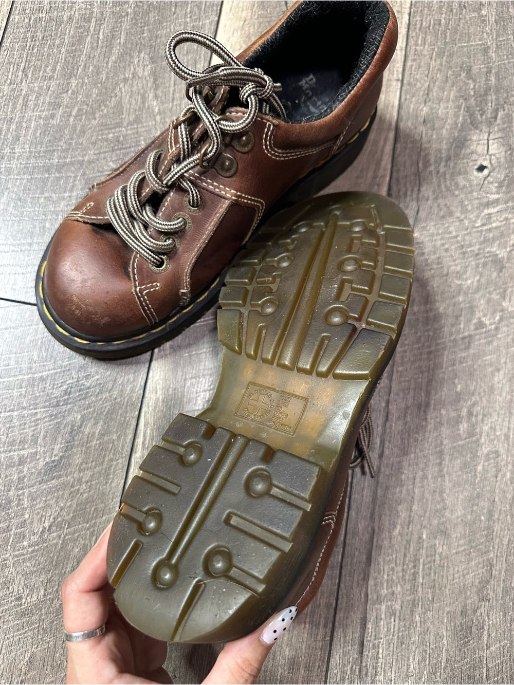Vintage Dr. Martens Chunky Oxford Shoes