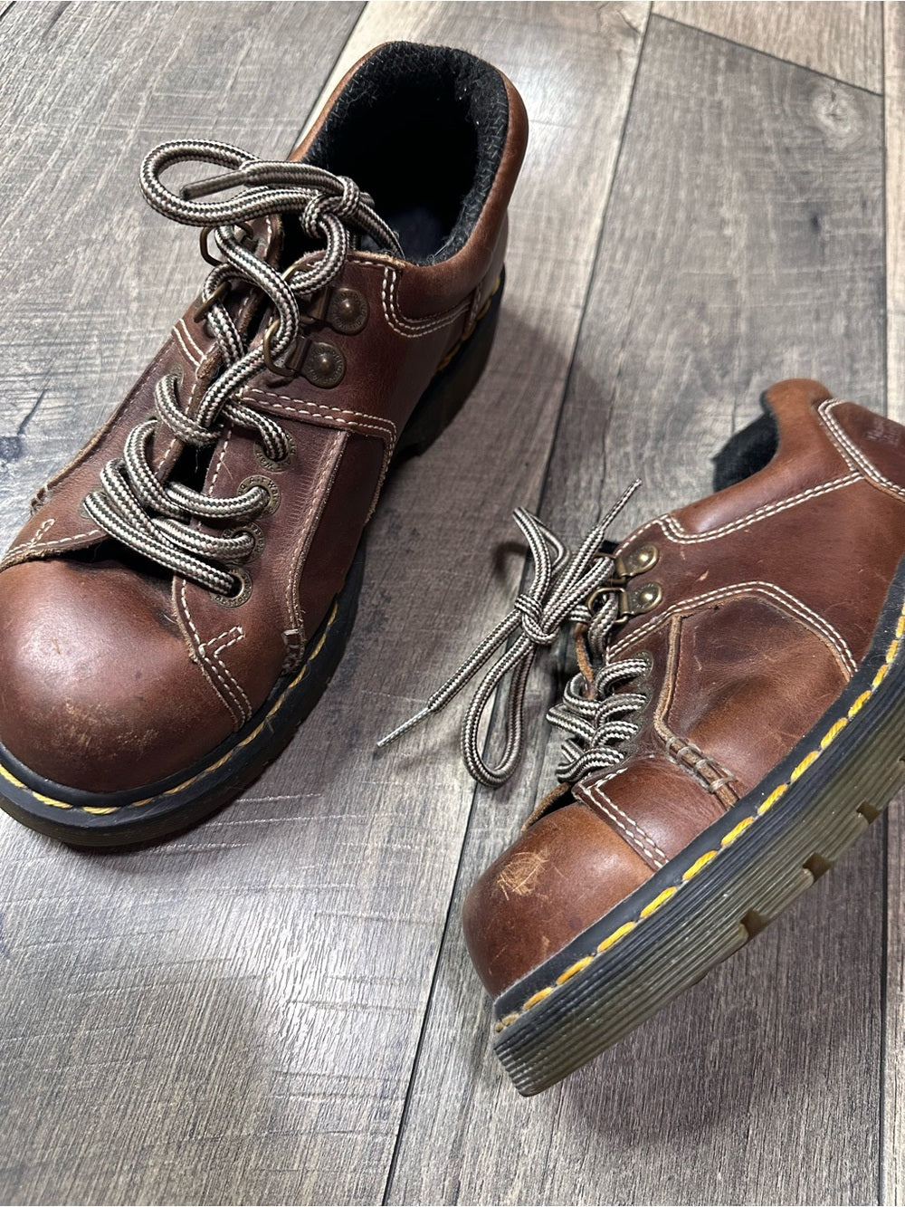 Vintage Dr. Martens Chunky Oxford Shoes