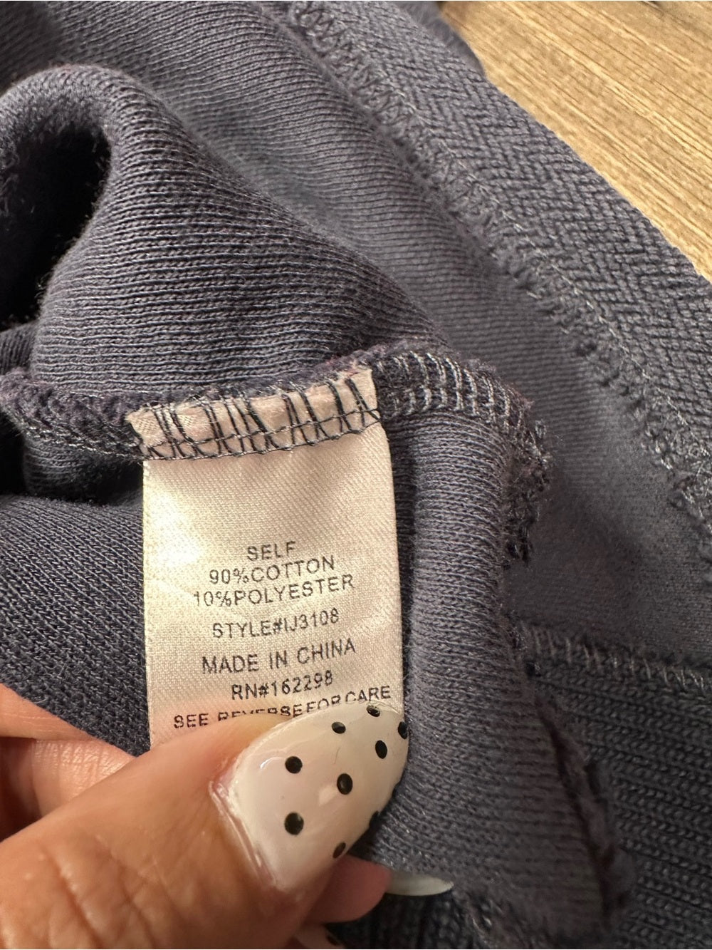 Bucket List Navy Hooded Oversized Zip Up