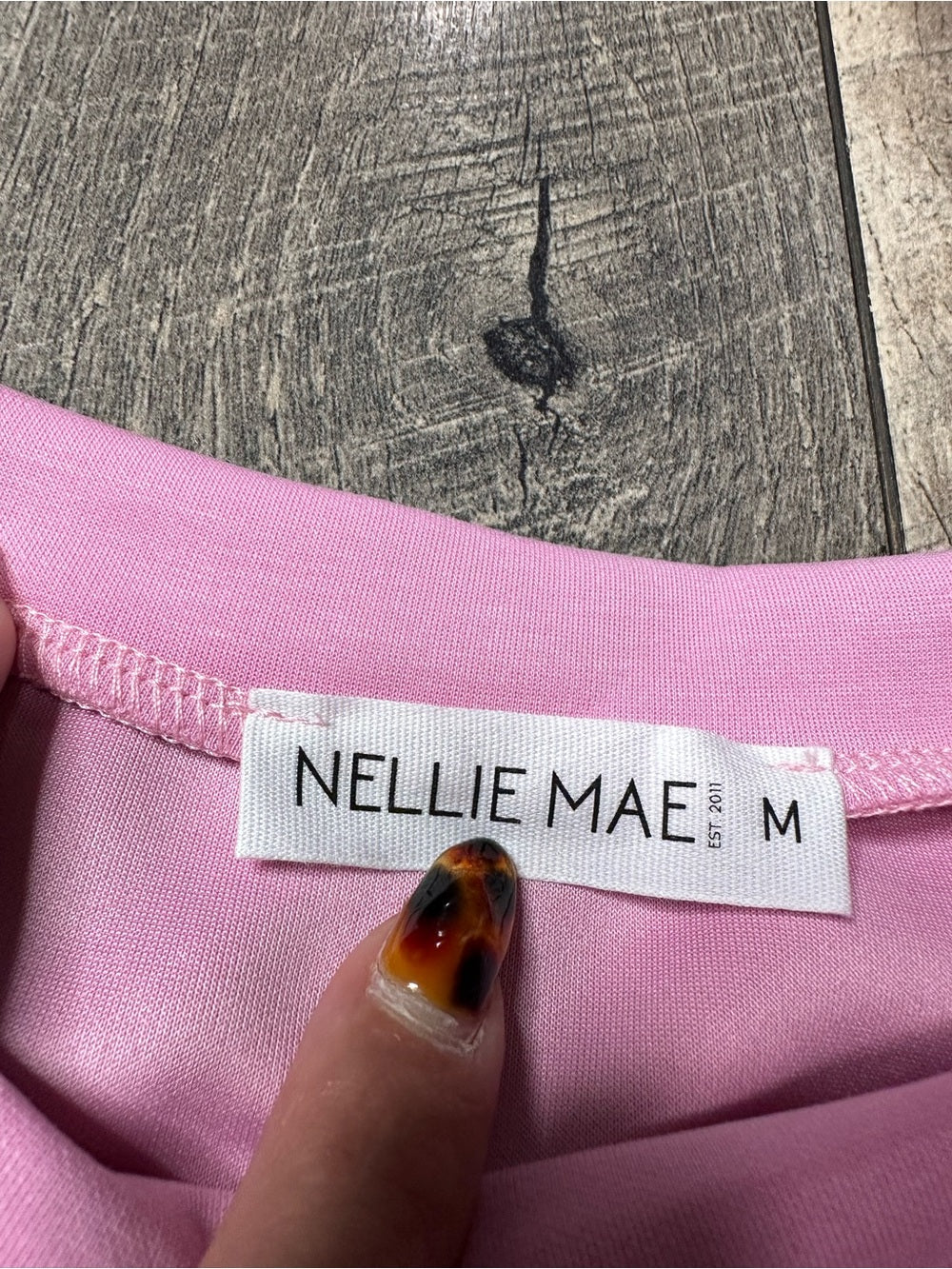 Nellie Mae Buttery Soft Oversized Pink Pullover