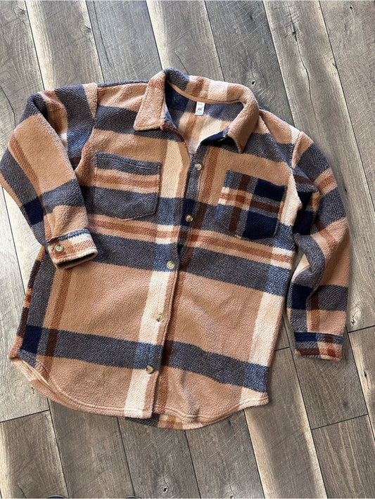 Just Be Sherpa Button Down