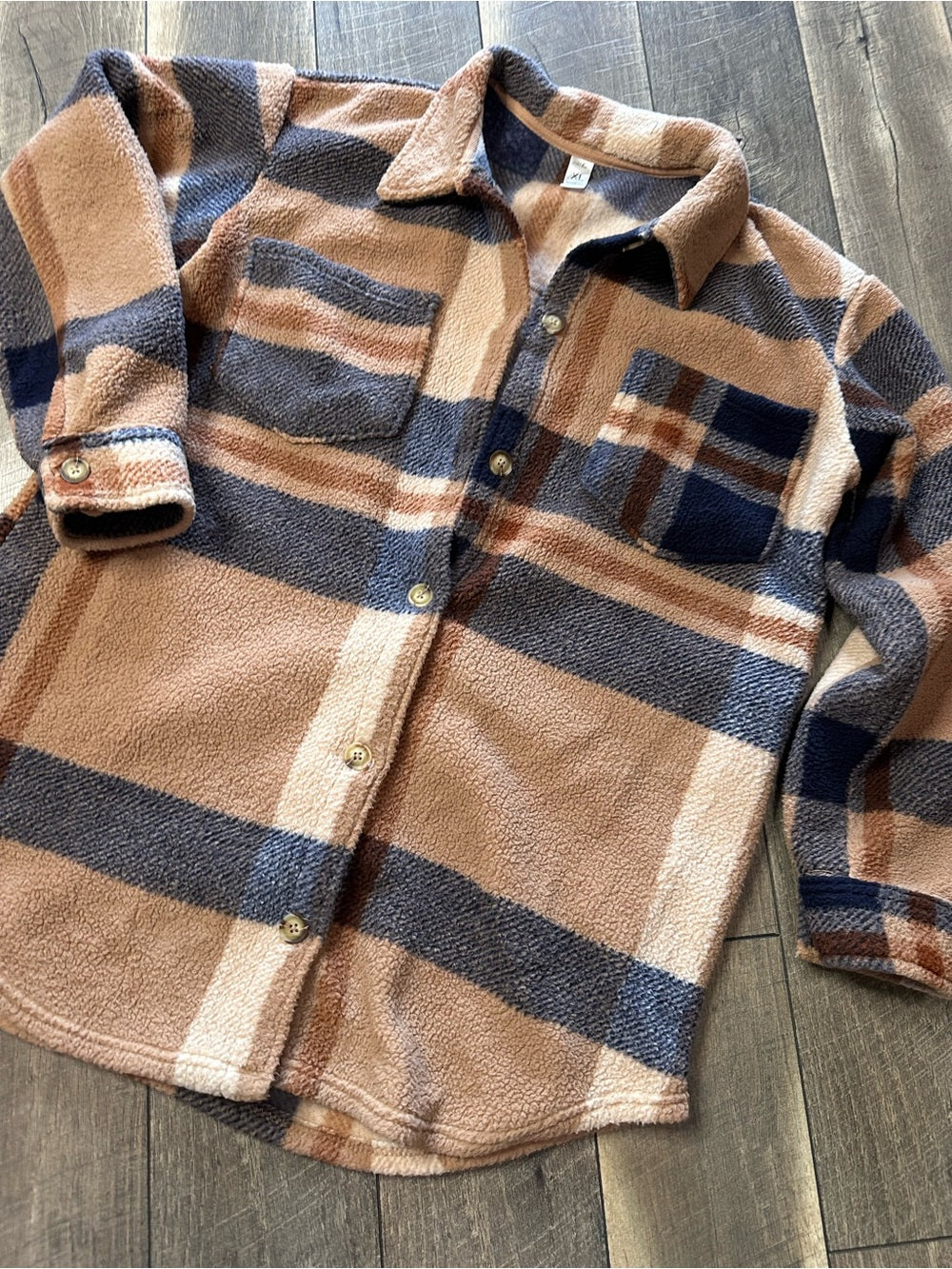 Just Be Sherpa Button Down