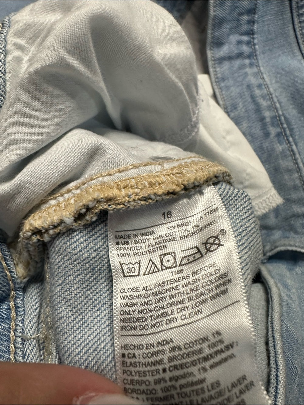 Old Navy OG Loose Hi Rise Floral Embroidered Jeans