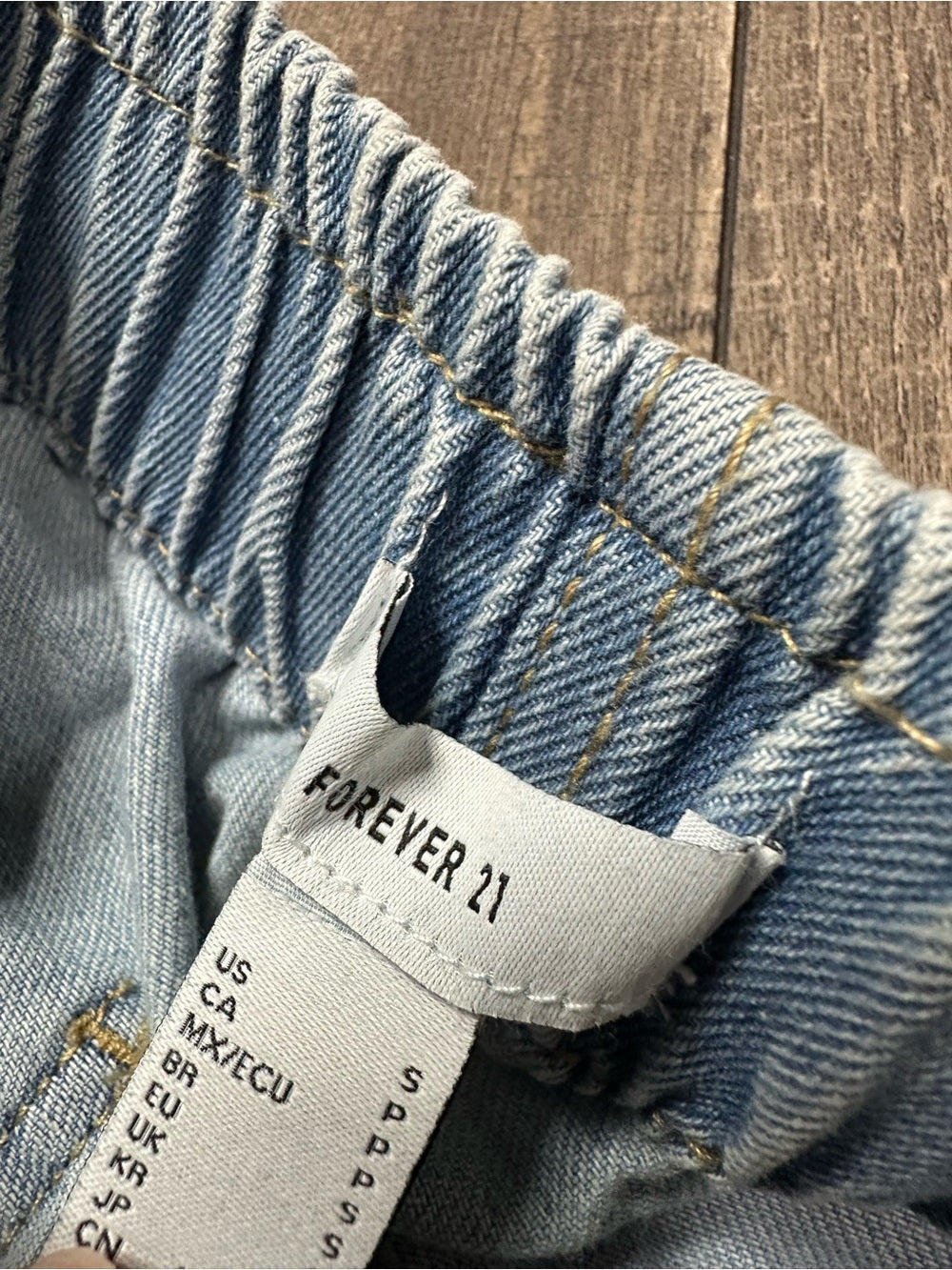 Forever 21 Soft Denim Joggers