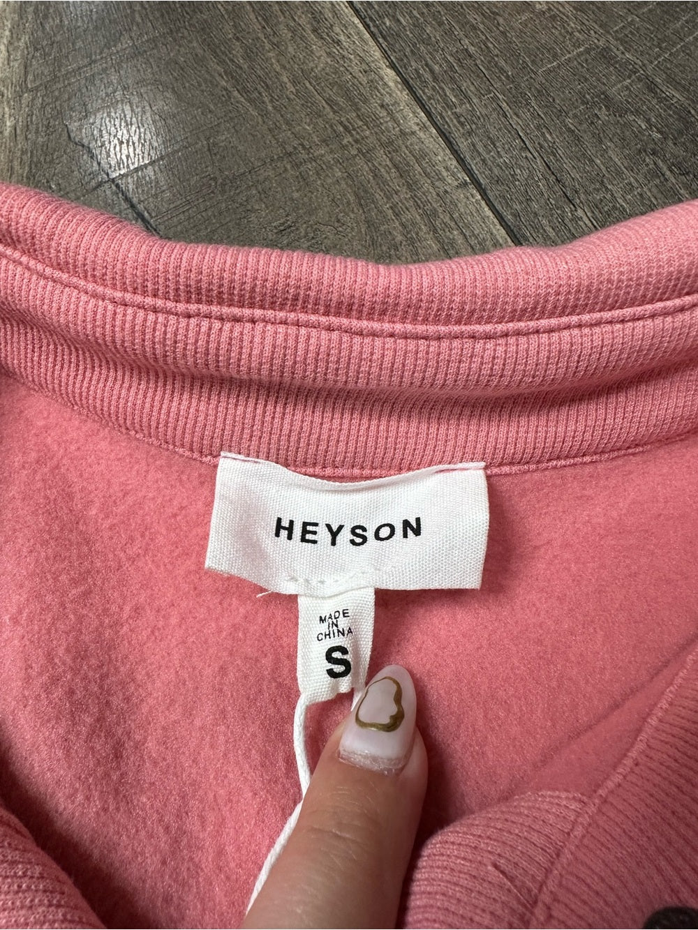 Heyson 1/2 Fleece Oversized Pullover