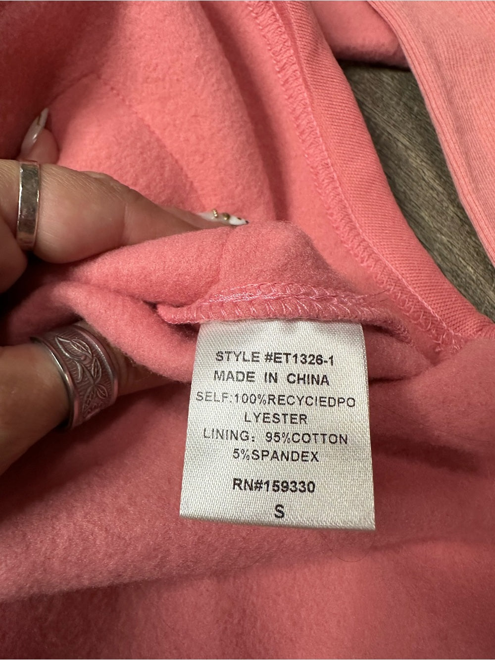 Heyson 1/2 Fleece Oversized Pullover
