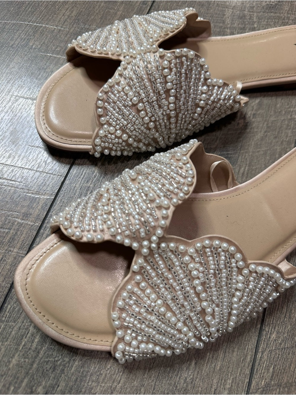 Zara Beaded Sandals