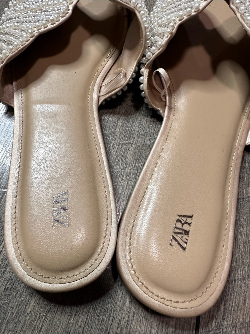 Zara Beaded Sandals