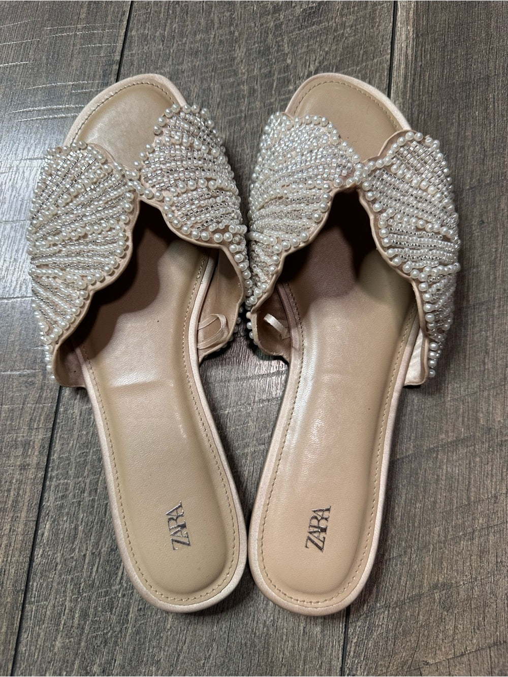 Zara Beaded Sandals