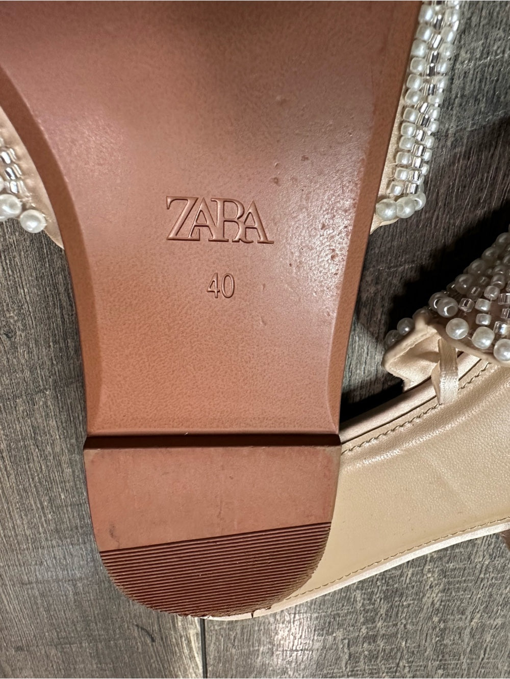 Zara Beaded Sandals