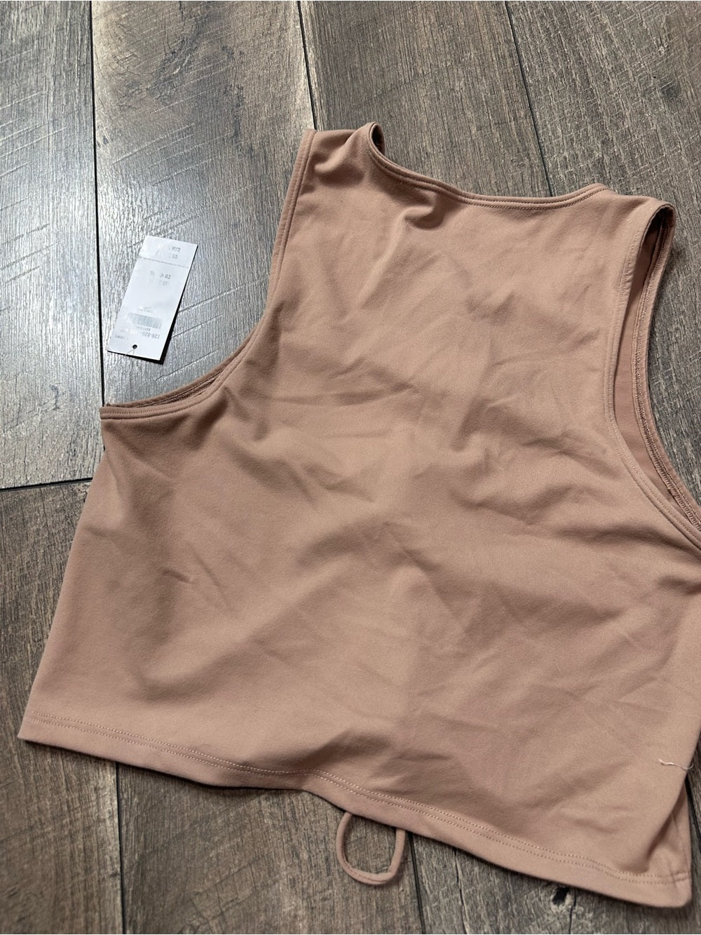 Abercrombie & Fitch Tie Front Tank Top