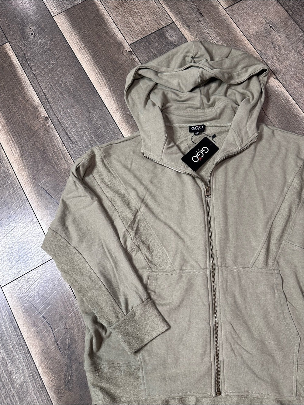 GiGiO Oversized Full Zip Hoodie