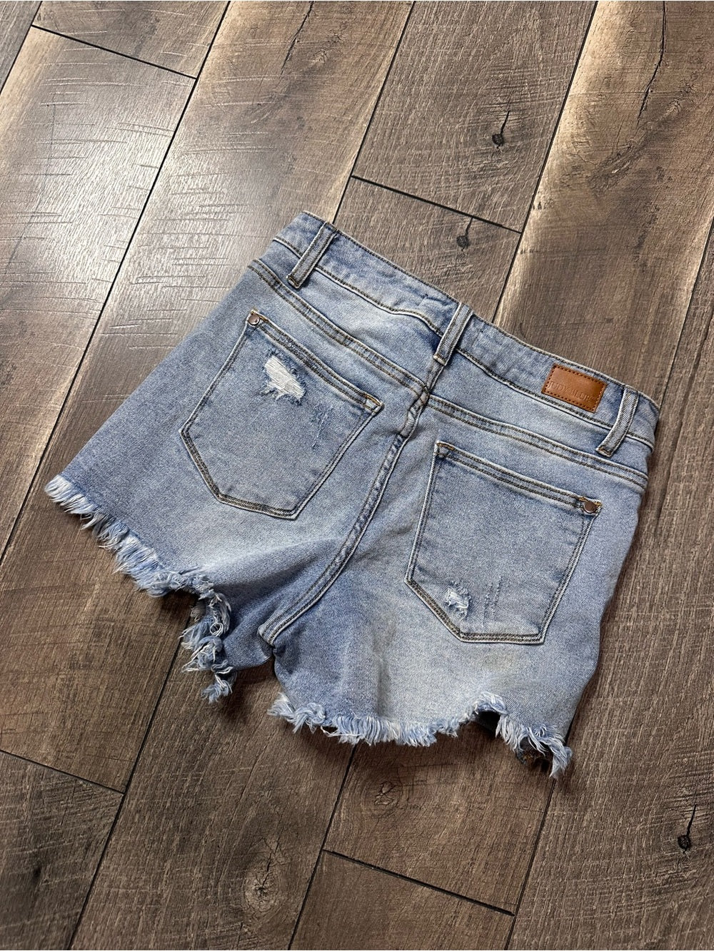 Judy Blue Hi Rise Distressed Shorties
