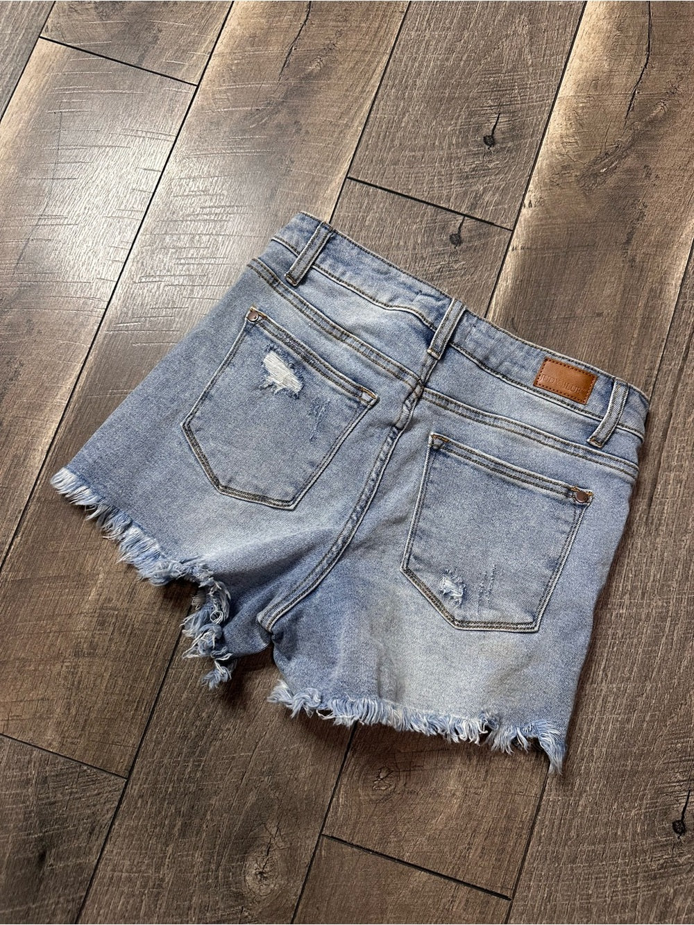 Judy Blue Hi Rise Distressed Shorties