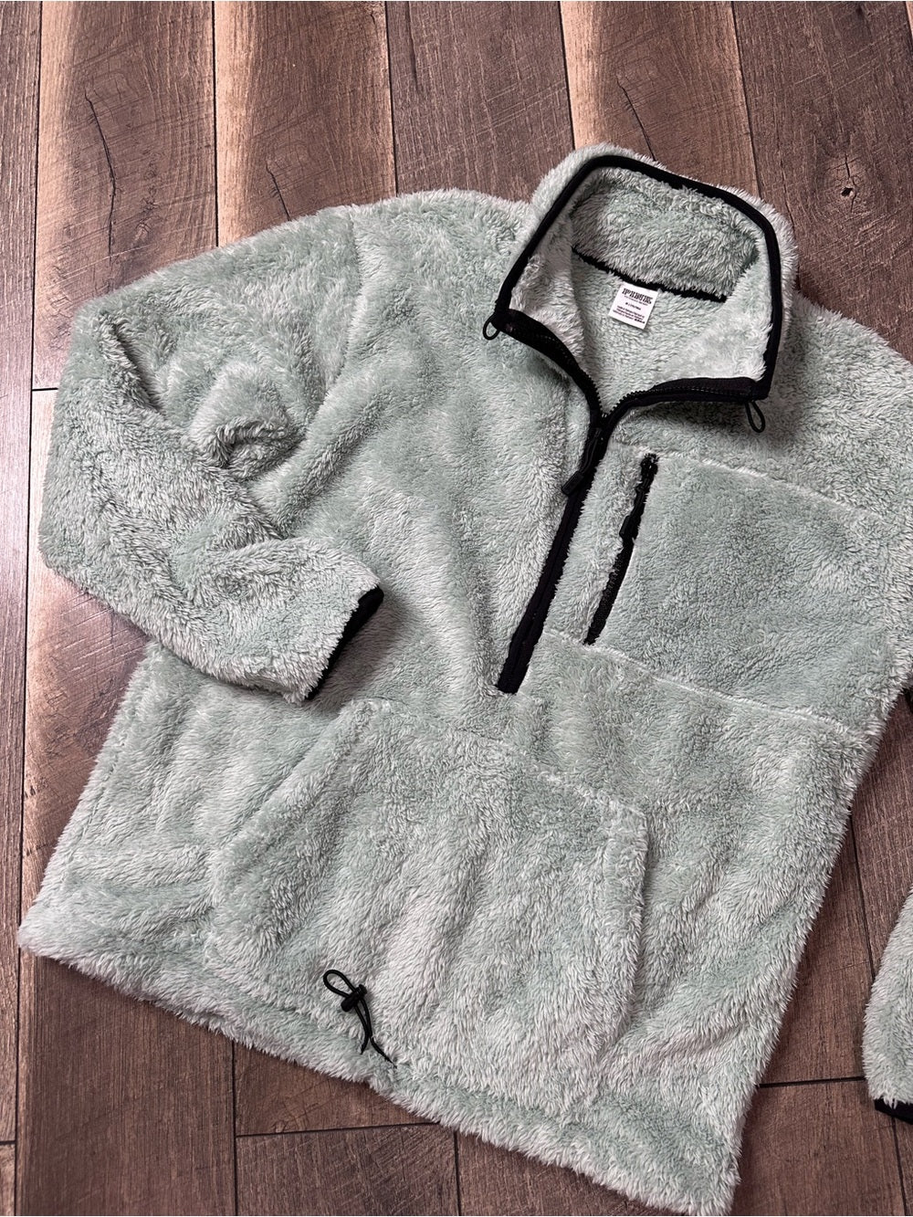 PINK Victoria’s Secret Sherpa 1/2 Zip Pullover