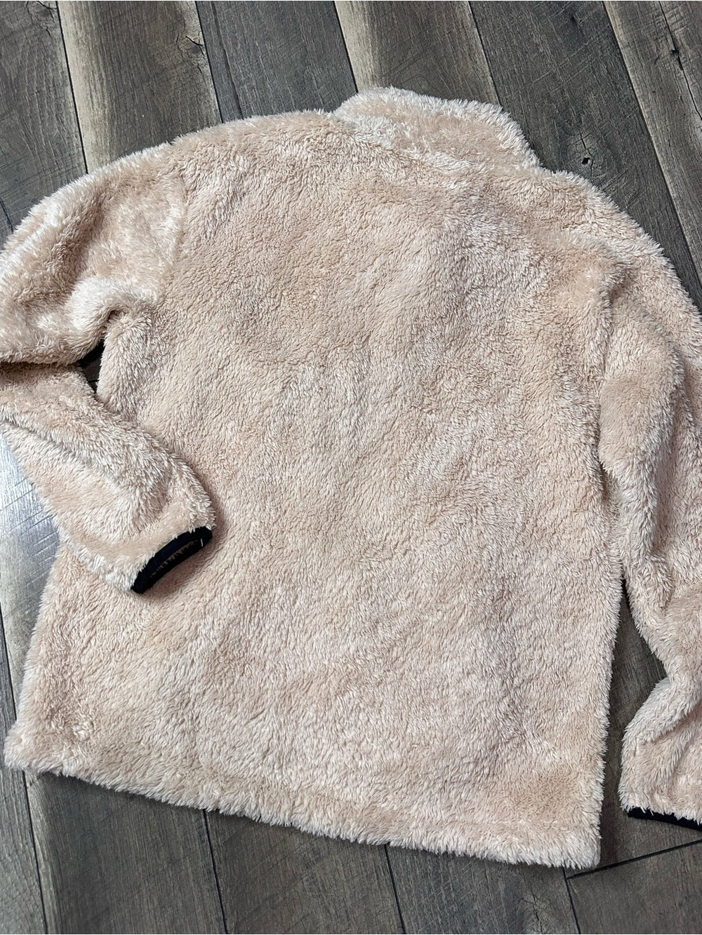 PINK Victoria’s Secret Sherpa 1/2 Zip Pullover