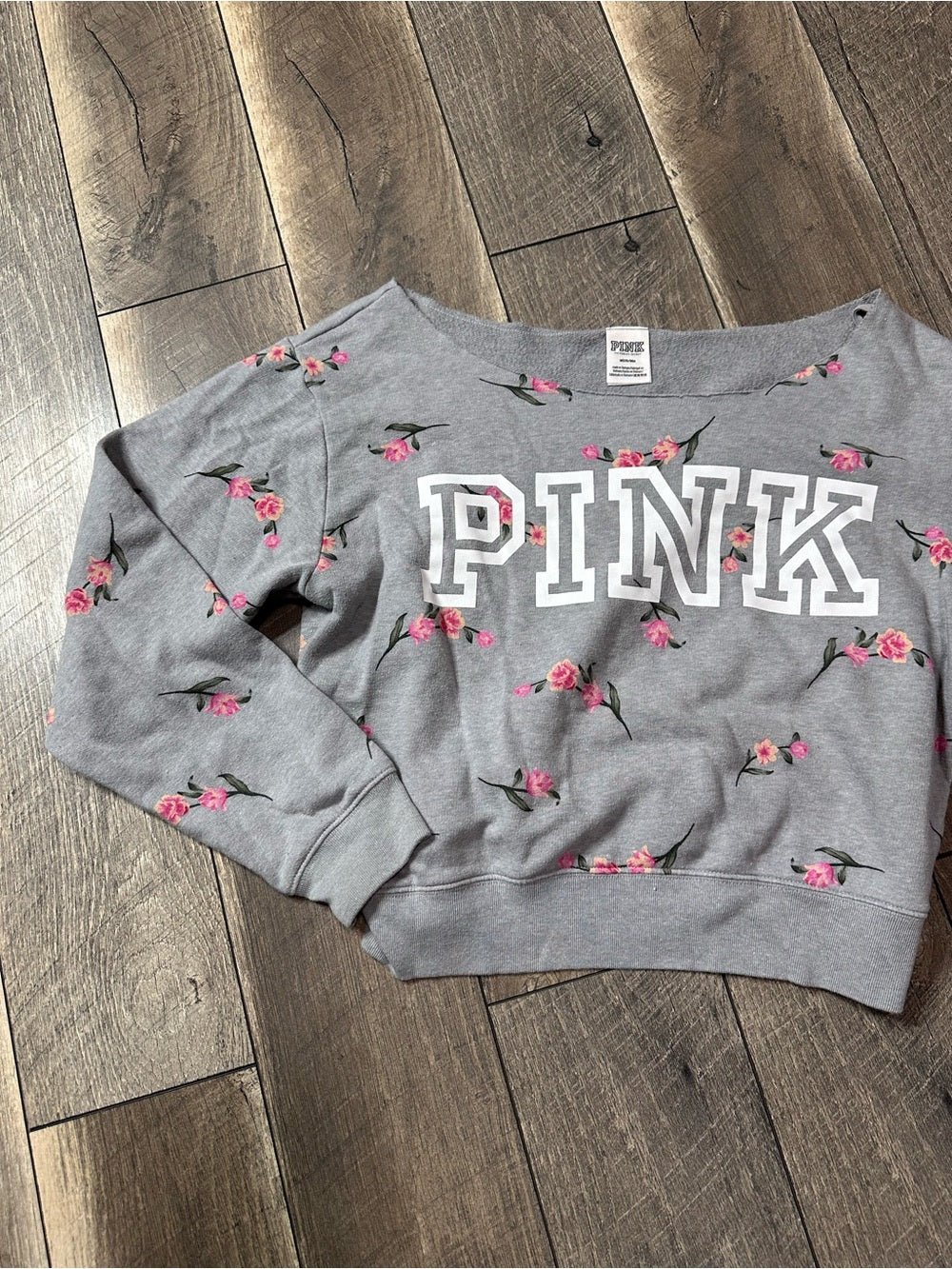 PINK Victoria’s Secret Off Shoulder Pullover