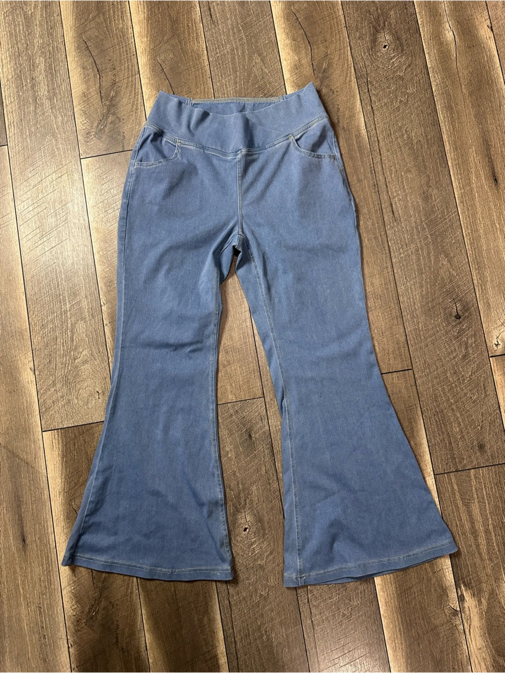 Halara Crossover Flare Stretchy Jeans