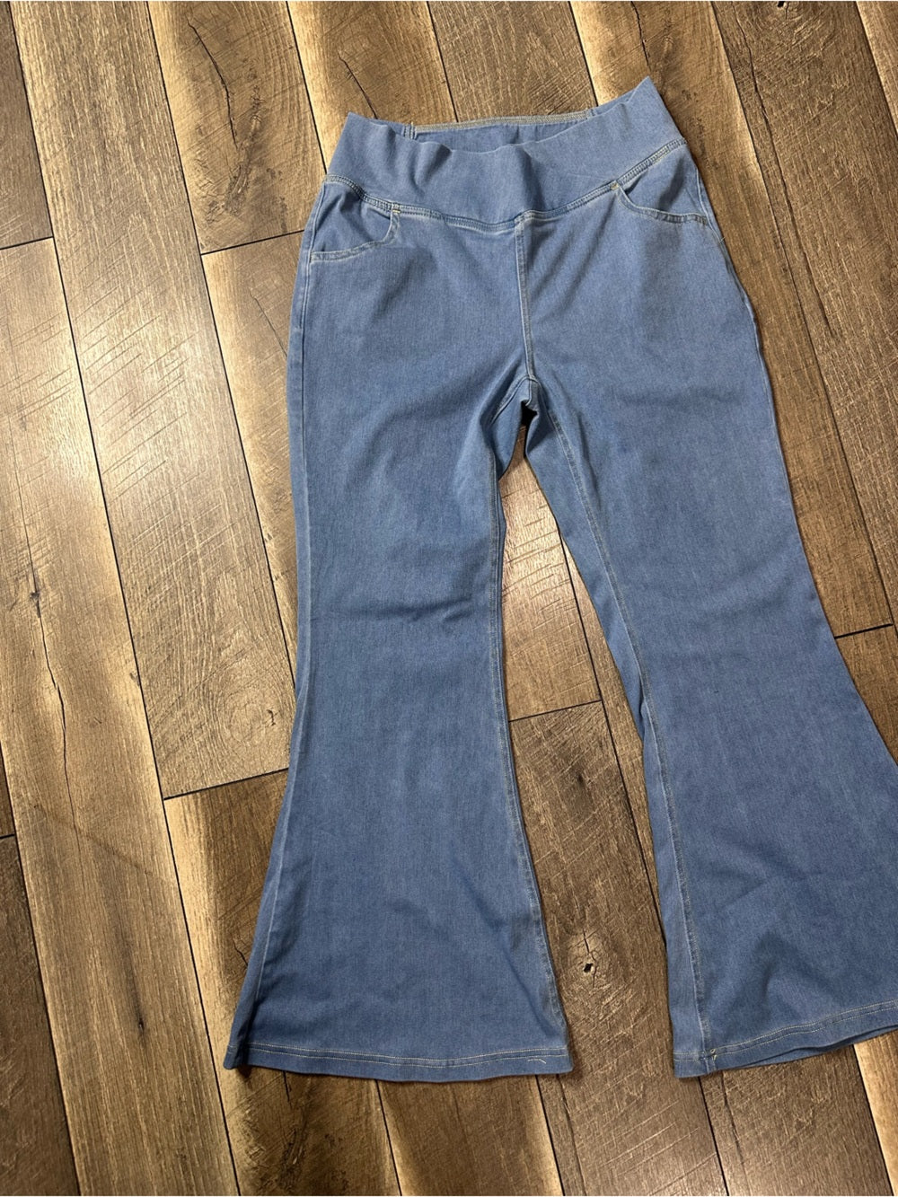 Halara Crossover Flare Stretchy Jeans