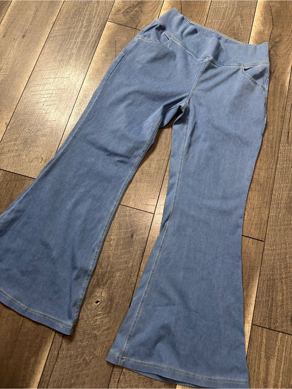 Halara Crossover Flare Stretchy Jeans