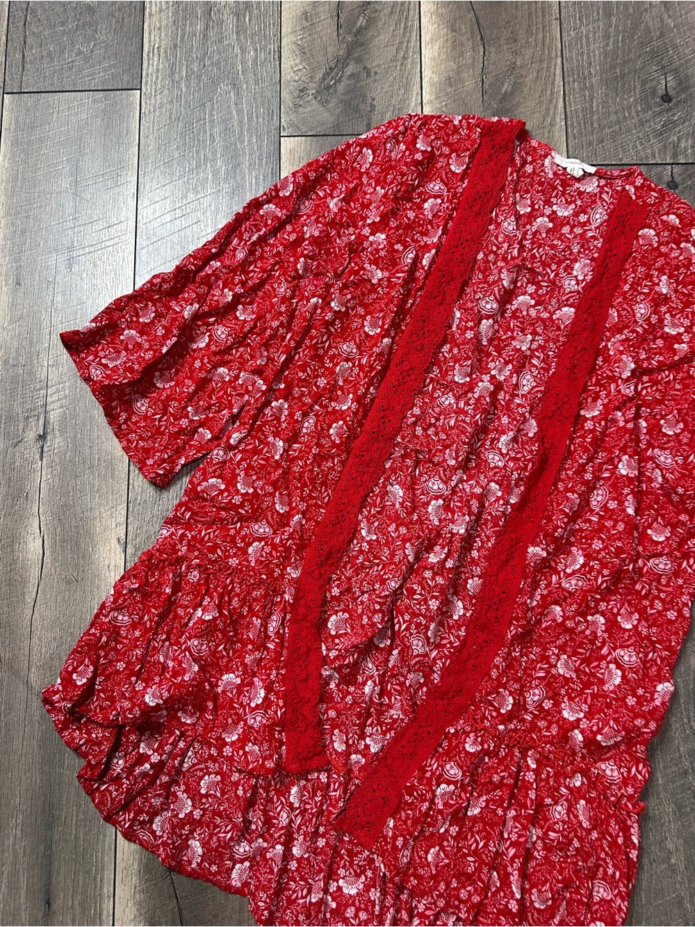 Maurice’s 3/4 Sleeve Lightweight Open Cardigan