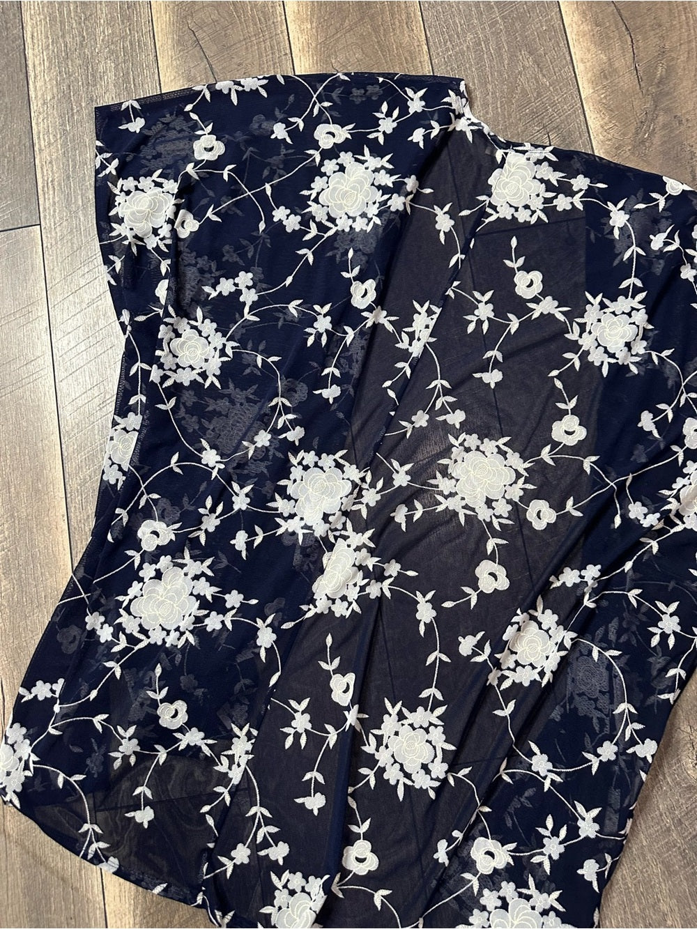 Brittany Black Floral Kimono