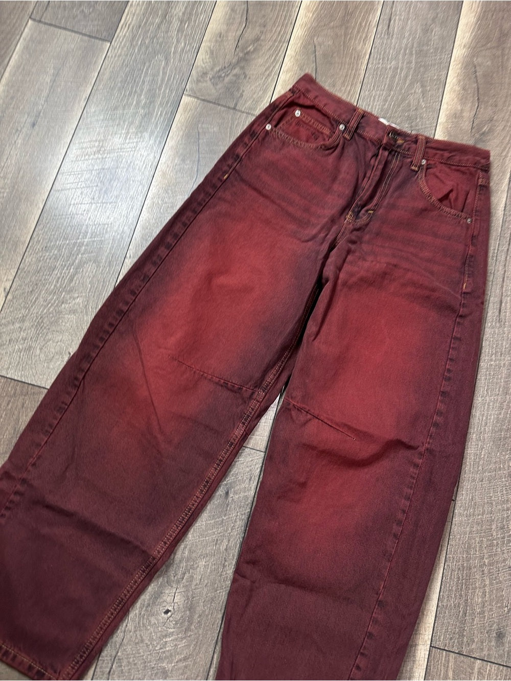 BDG Urban Outfitters Barrel Red Pants
