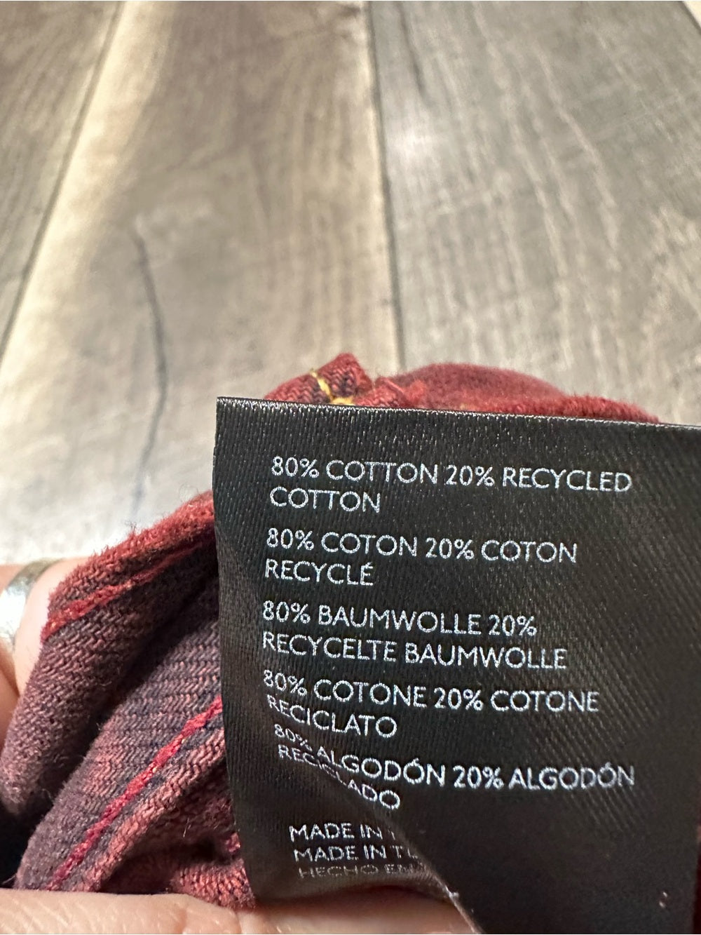 BDG Urban Outfitters Barrel Red Pants